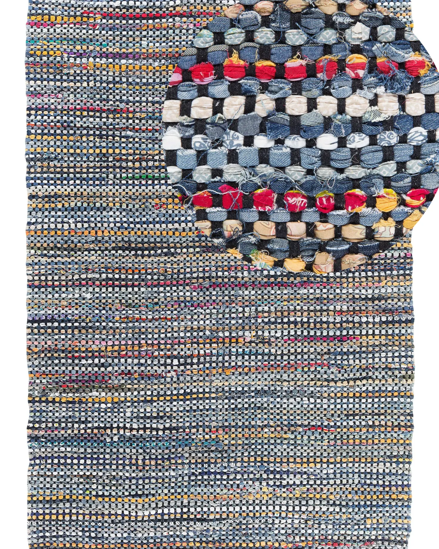 Dywan ALANYA Kolorowy 160 x 230 cm Bawełna