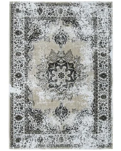 Dywan ALMUS Szary 140 x 200 cm Bawełna
