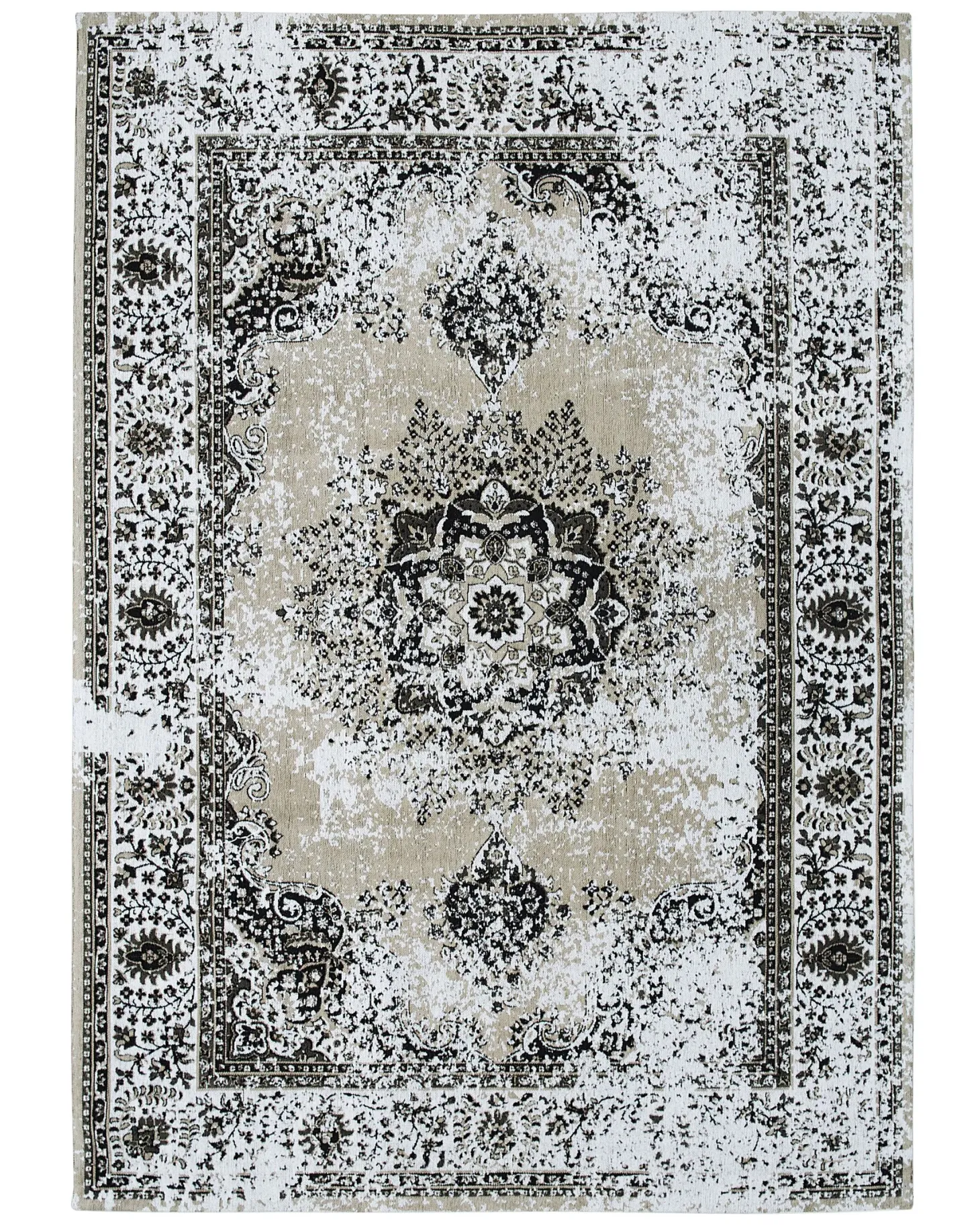 Dywan ALMUS Szary 140 x 200 cm Bawełna