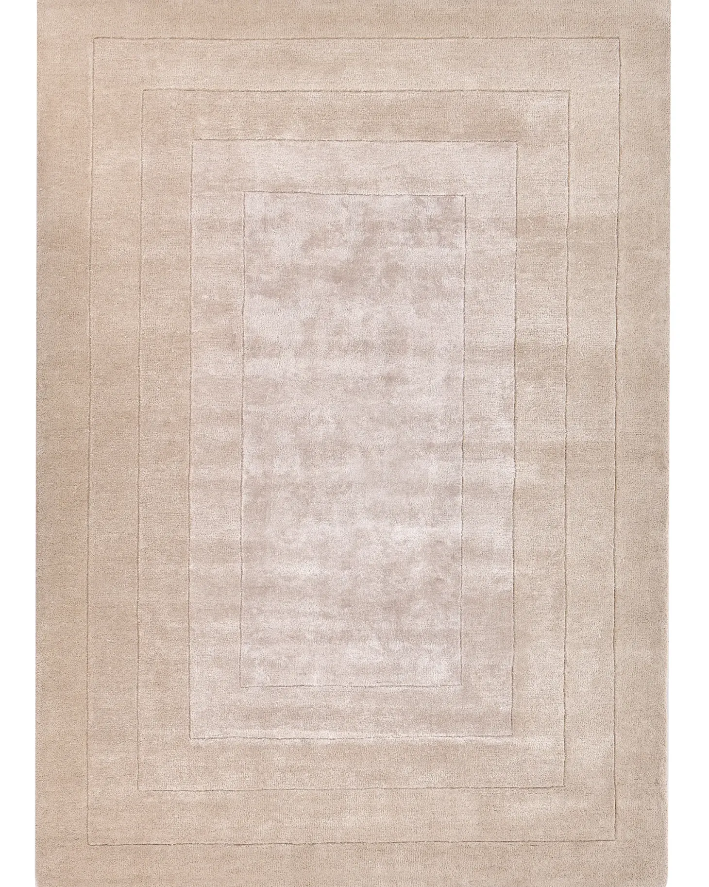 Dywan AMADO Beżowy 160 x 230 cm Wiskoza