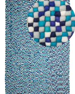 Dywan AMDO Granatowy 160 x 230 cm Wełna