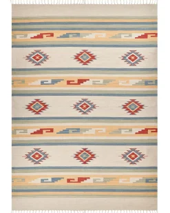 Dywan APARAN Beżowy 200 x 300 cm Bawełna Kilim