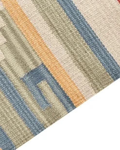Dywan APARAN Beżowy 200 x 300 cm Bawełna Kilim