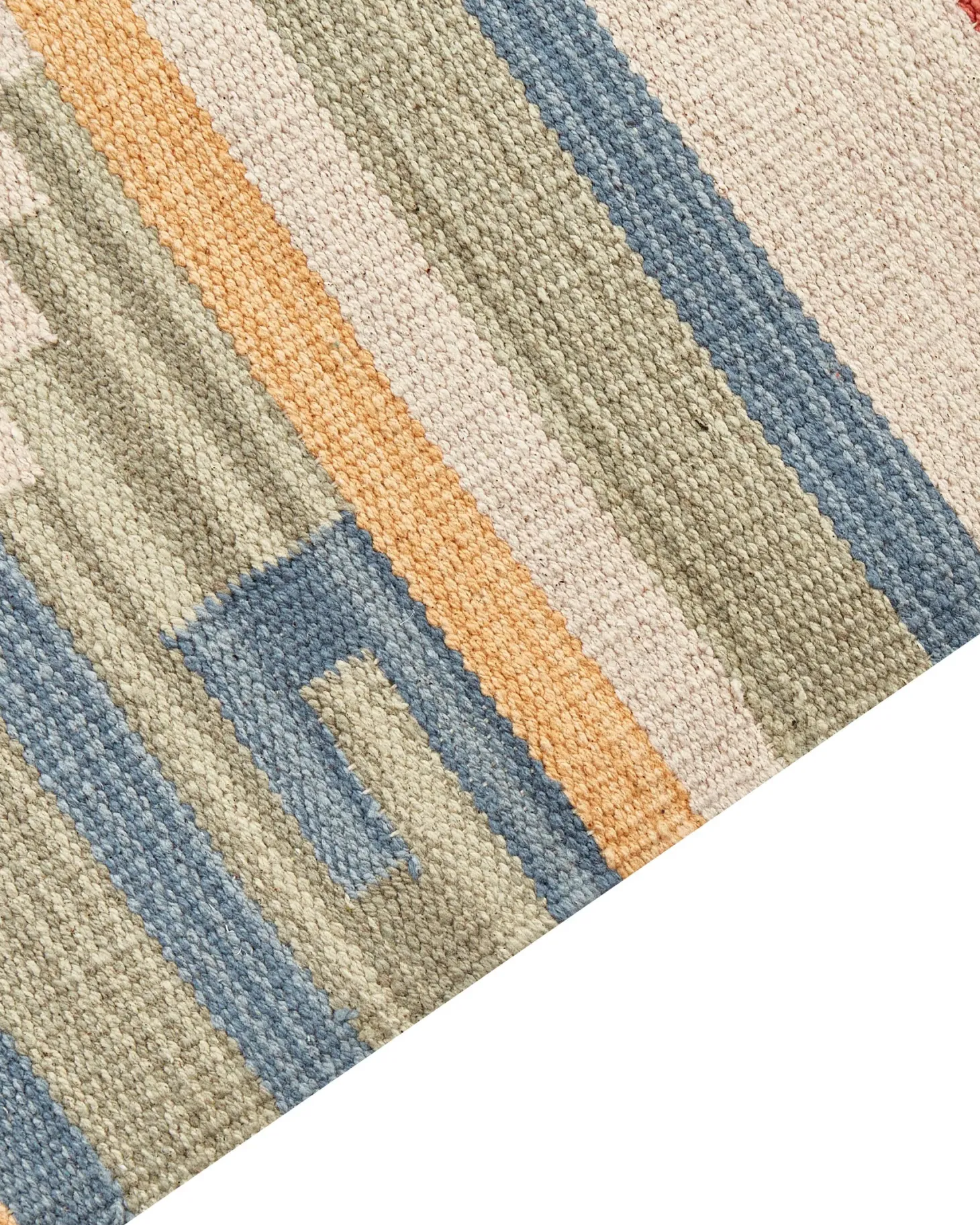 Dywan APARAN Beżowy 200 x 300 cm Bawełna Kilim
