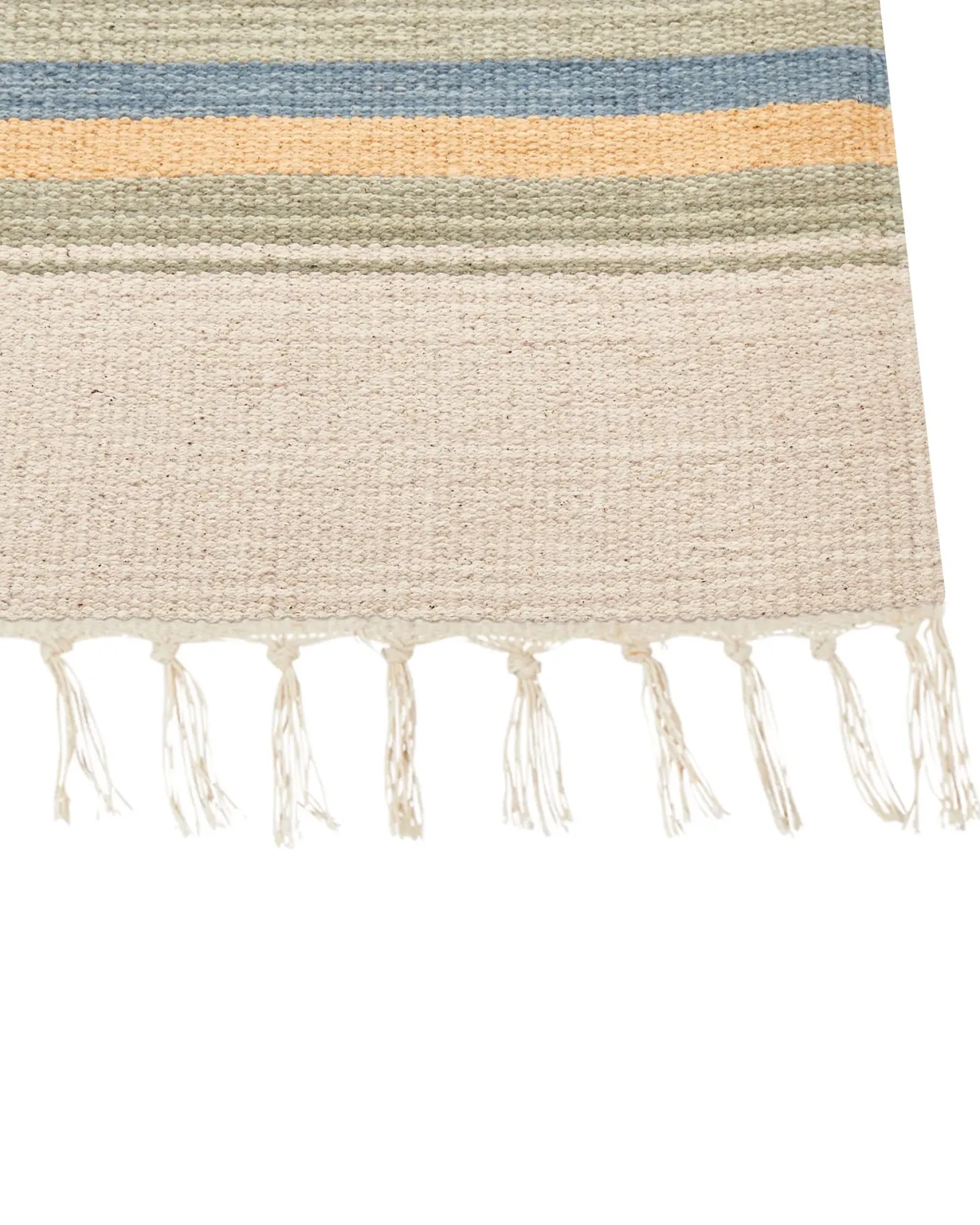 Dywan APARAN Beżowy 200 x 300 cm Bawełna Kilim