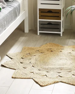 Dywan ARABAN Beżowy ø 120 cm Juta