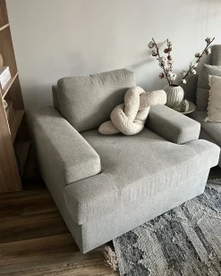 Dywan ARATASHEN Szary 200 x 300 cm Wełna Kilim