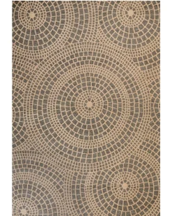 Dywan ARIBA Szary Beżowy 200 x 300 cm Juta