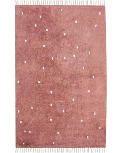 Dywan ASTAF Jasnoczerwony 140 x 200 cm Bawełna