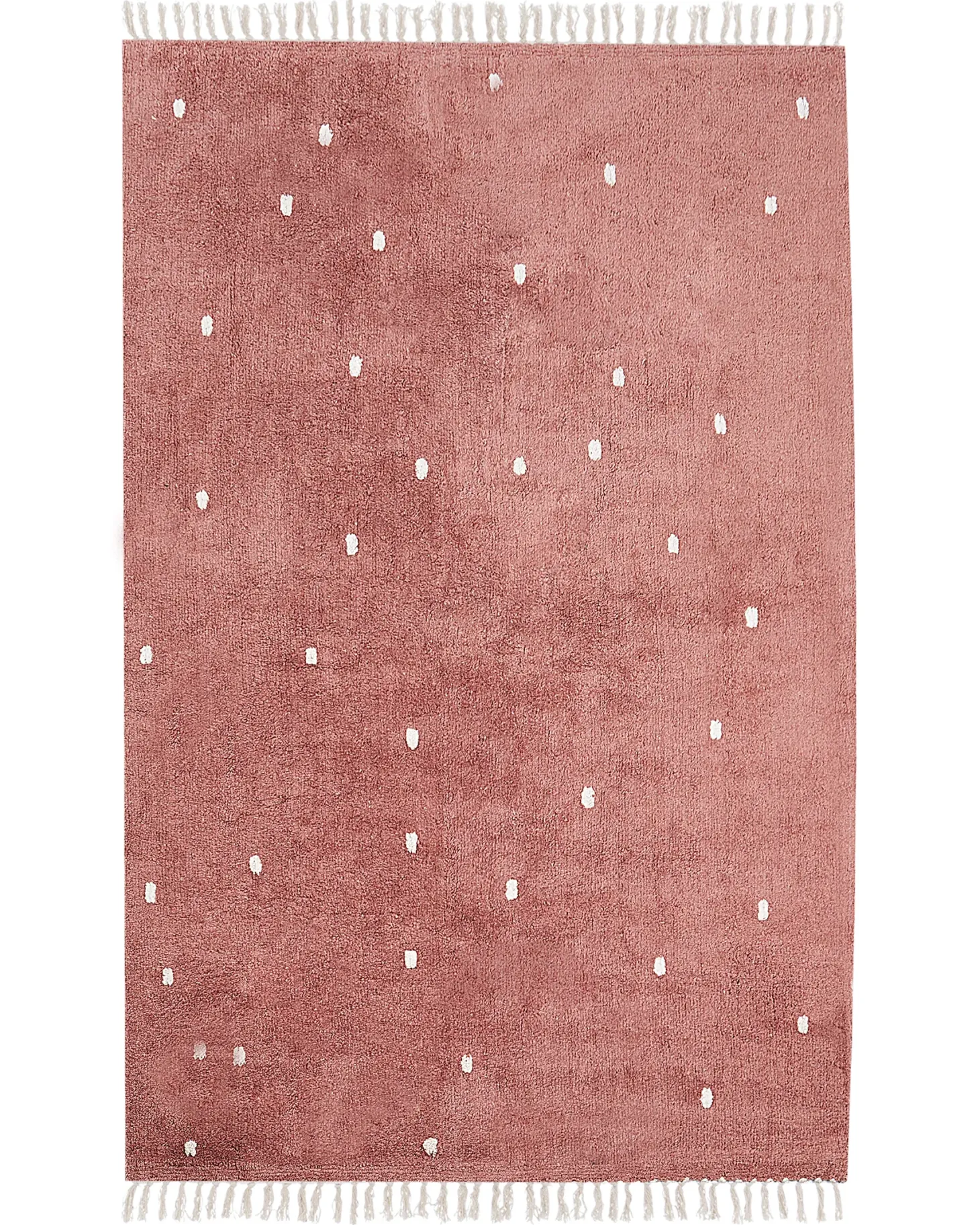 Dywan ASTAF Jasnoczerwony 140 x 200 cm Bawełna
