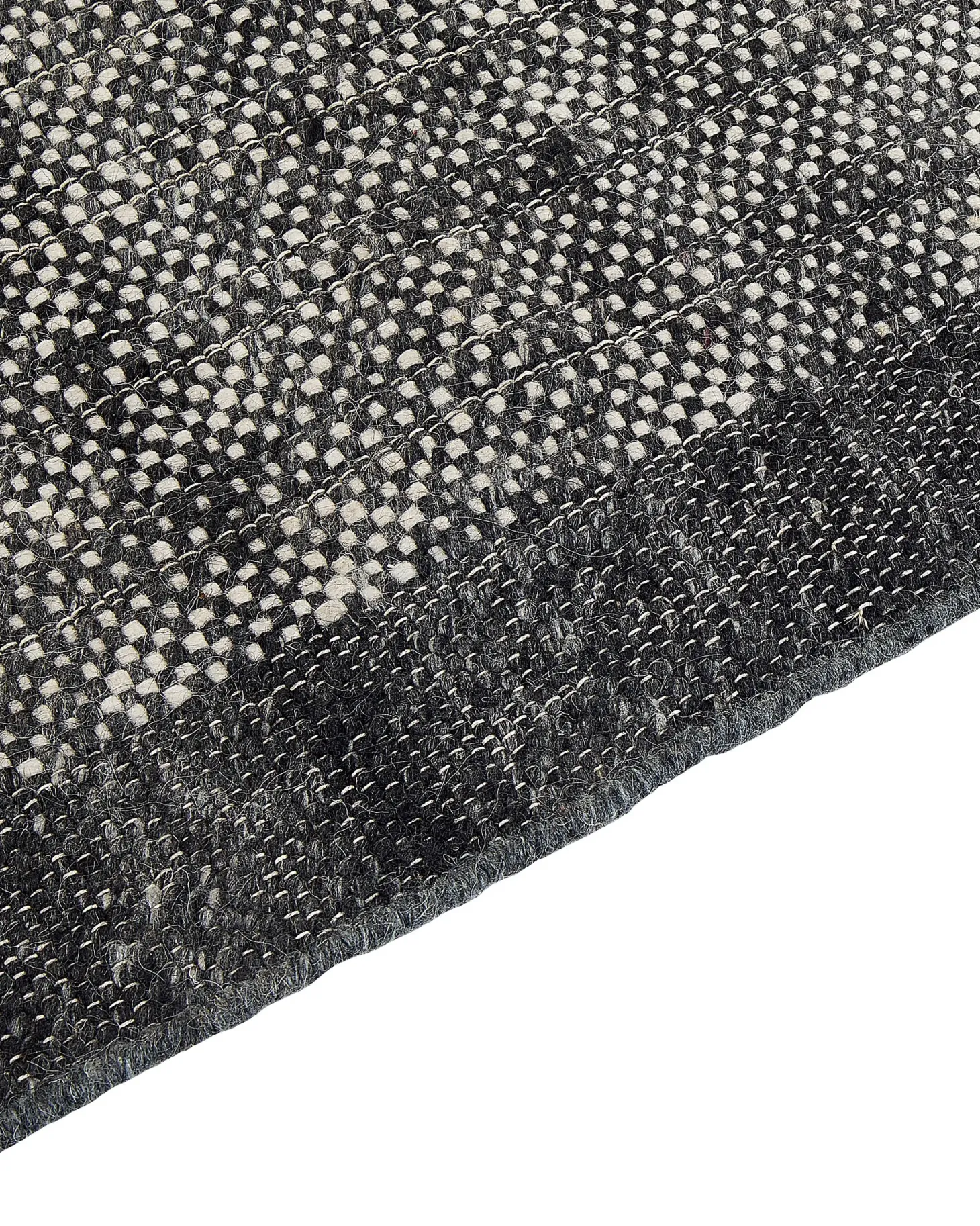 Dywan ATLANTI Czarny 160 x 230 cm Wełna