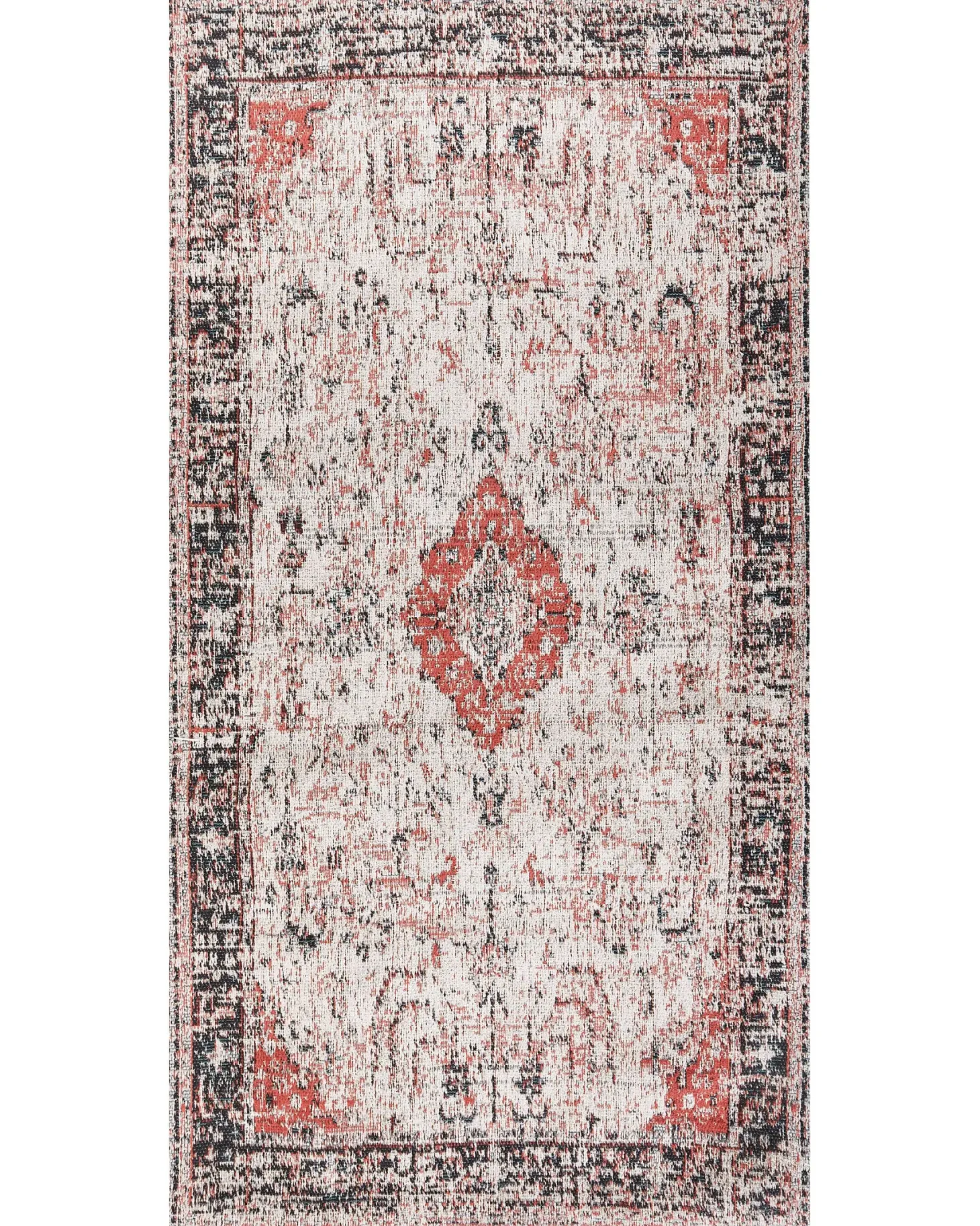 Dywan ATTERA Beżowy 80 x 150 cm Bawełna