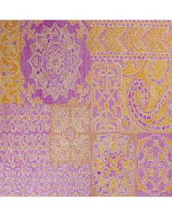 Dywan AVANOS Różowy 200 x 200 cm Wełna