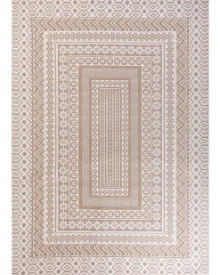 Dywan BAGLAR Biały 160 x 230 cm Juta