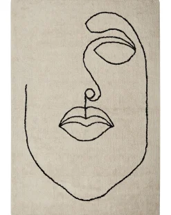 Dywan BAYIR Beżowy 160 x 230 cm Bawełna