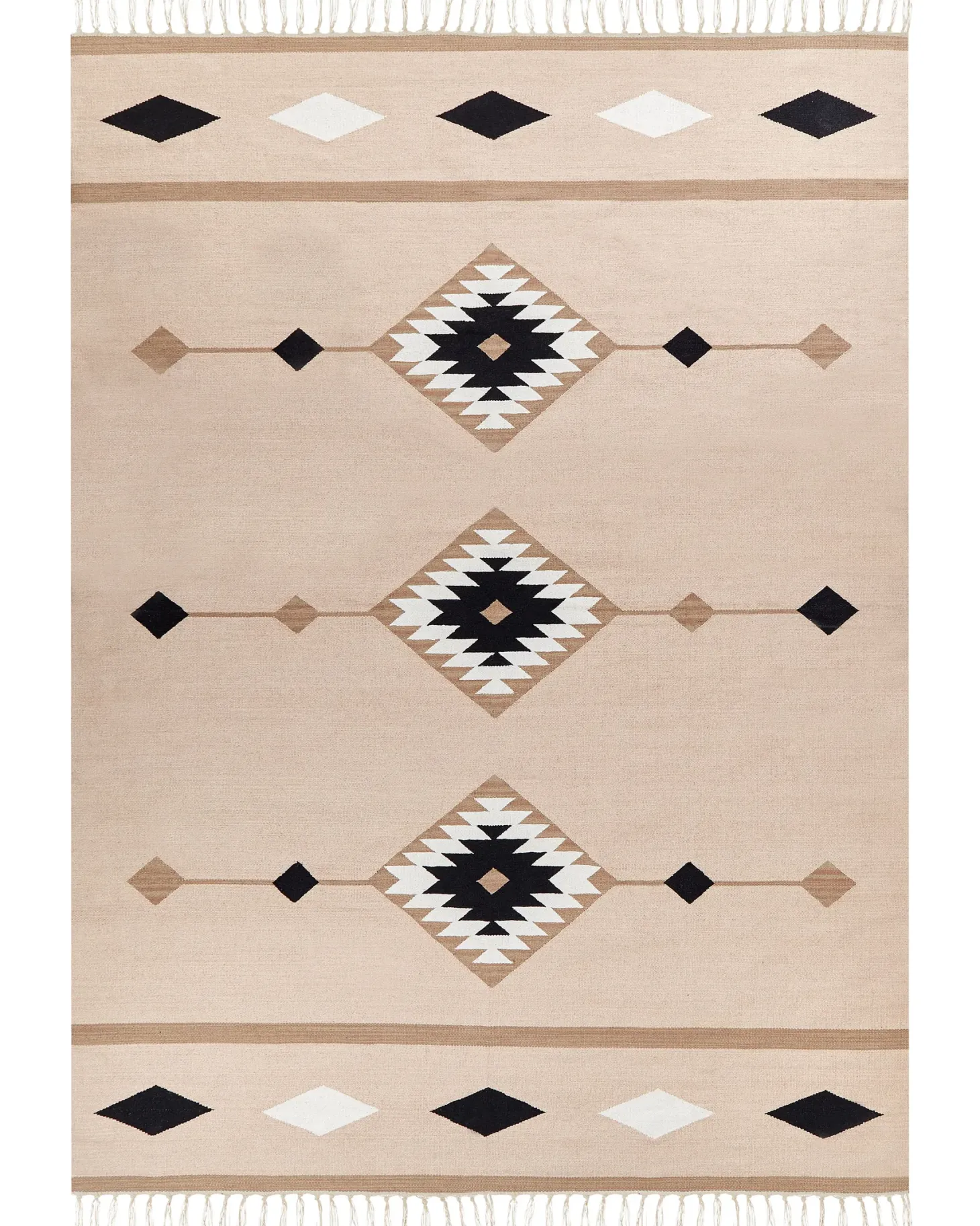Dywan BERDIK Kolorowy 200 x 300 cm Bawełna Kilim