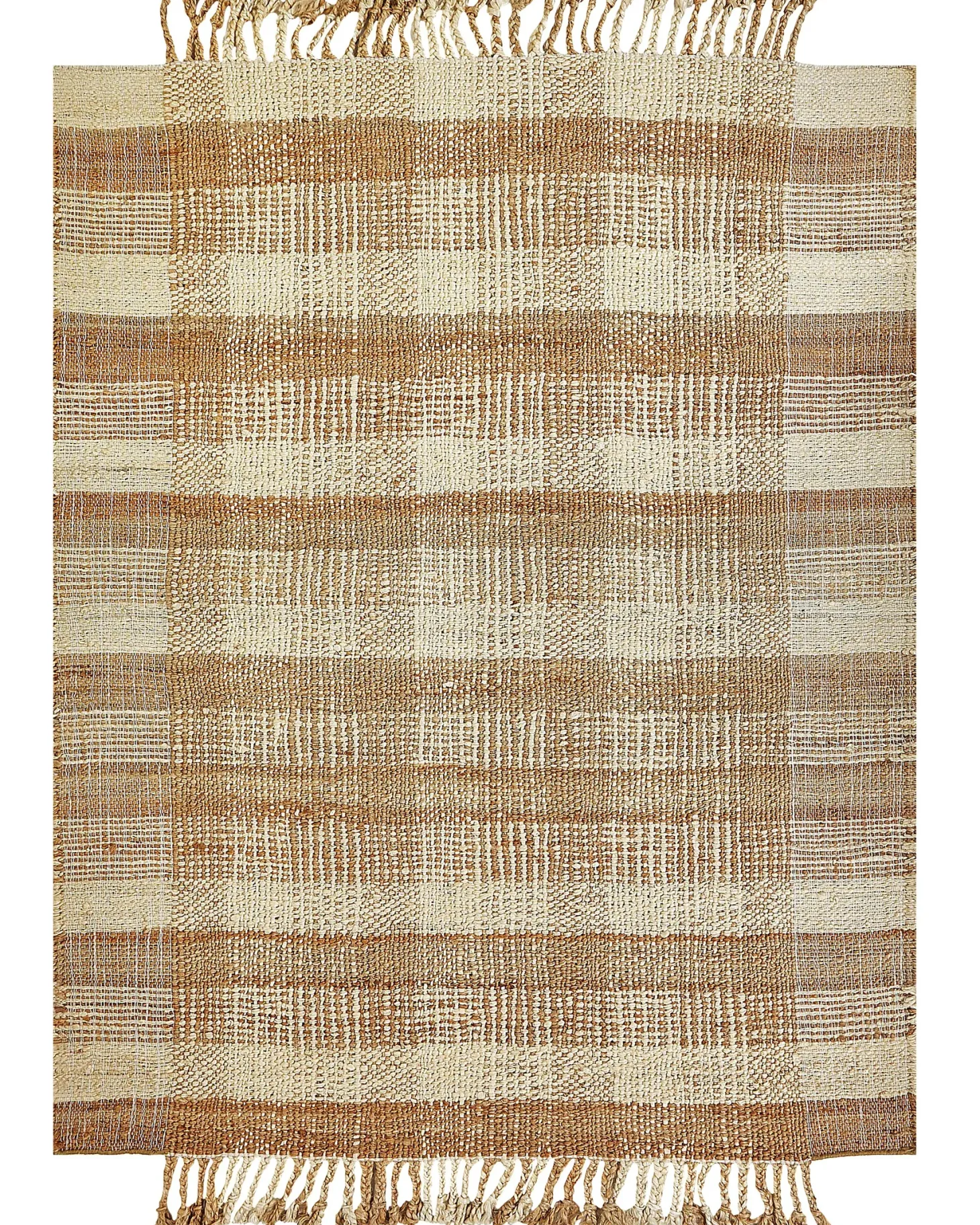 Dywan BERISSA Beżowy 160 x 230 cm Juta