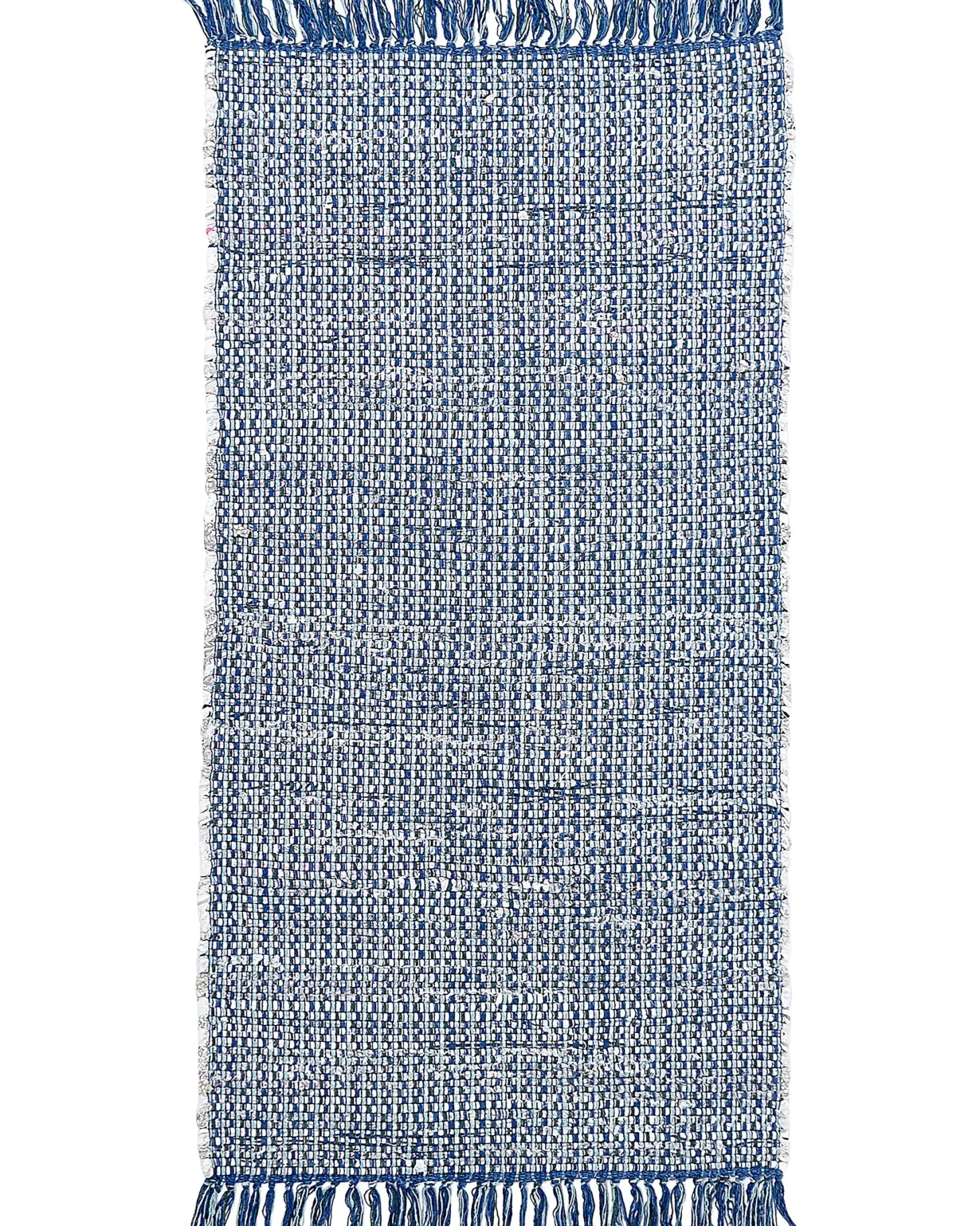 Dywan BESNI Niebieski 80 x 150 cm Bawełna