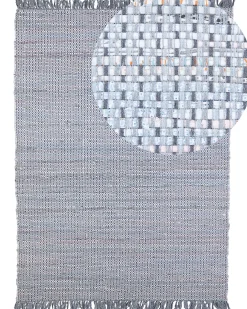 Dywan BESNI Szary 160 x 230 cm Bawełna