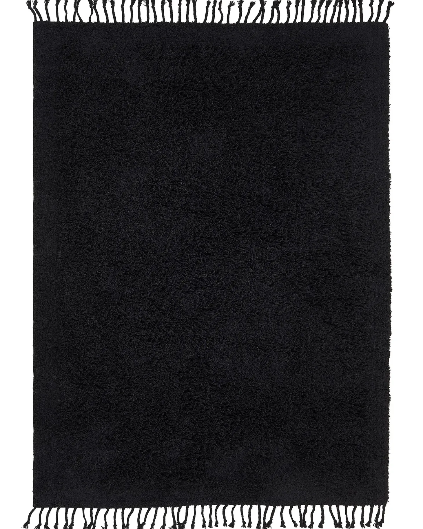 Dywan BITLIS Czarny 140 x 200 cm Bawełna