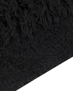 Dywan BITLIS Czarny 140 x 200 cm Bawełna