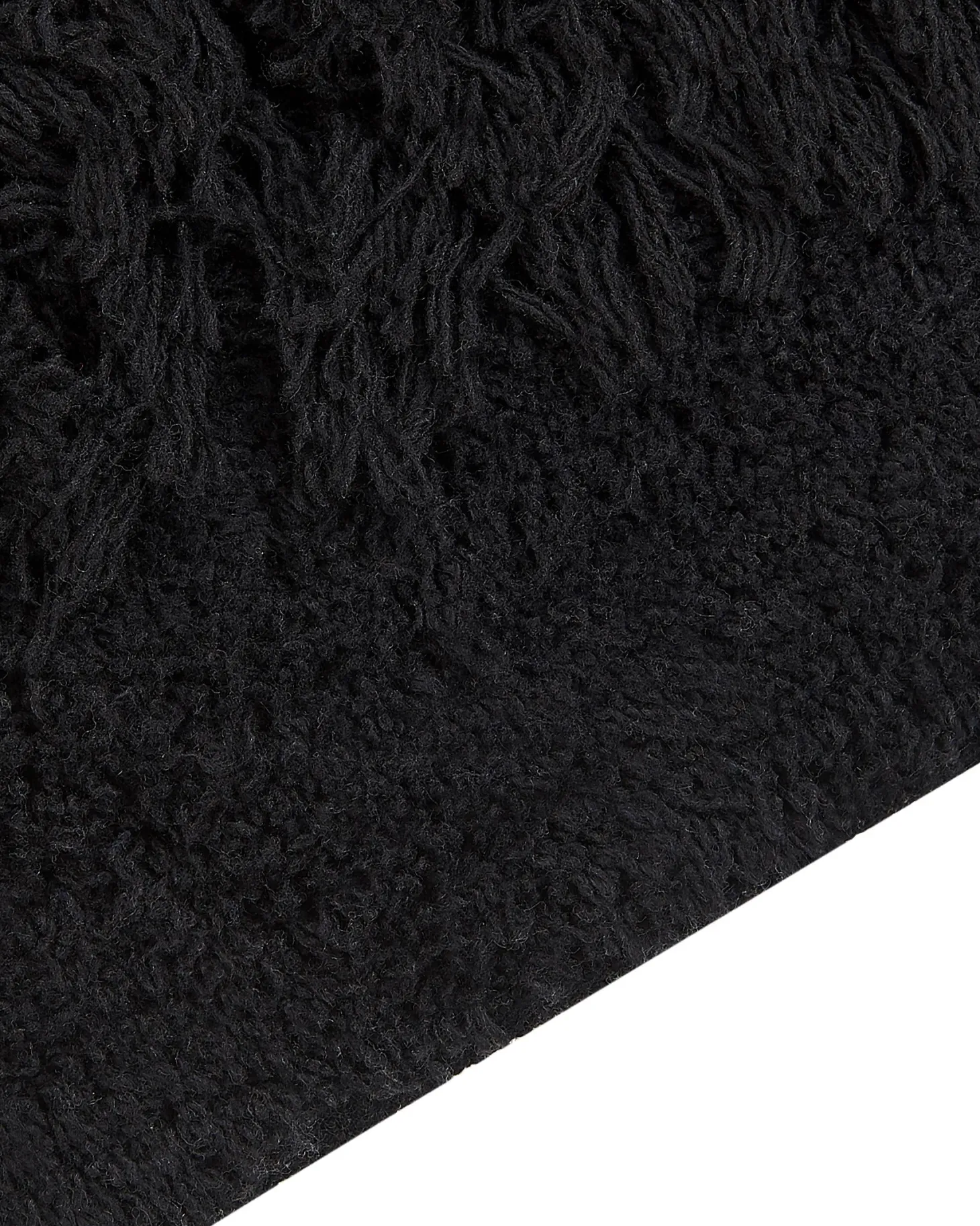 Dywan BITLIS Czarny 140 x 200 cm Bawełna