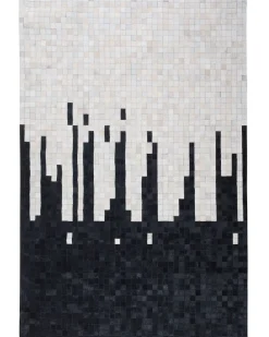 Dywan BOLU Czarny 160 x 230 cm Skóra naturalna