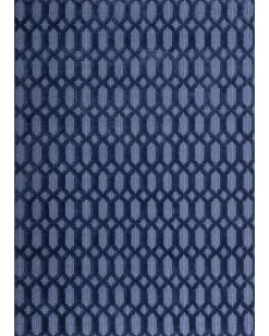 Dywan CIZRE Granatowy 160 x 230 cm Wiskoza