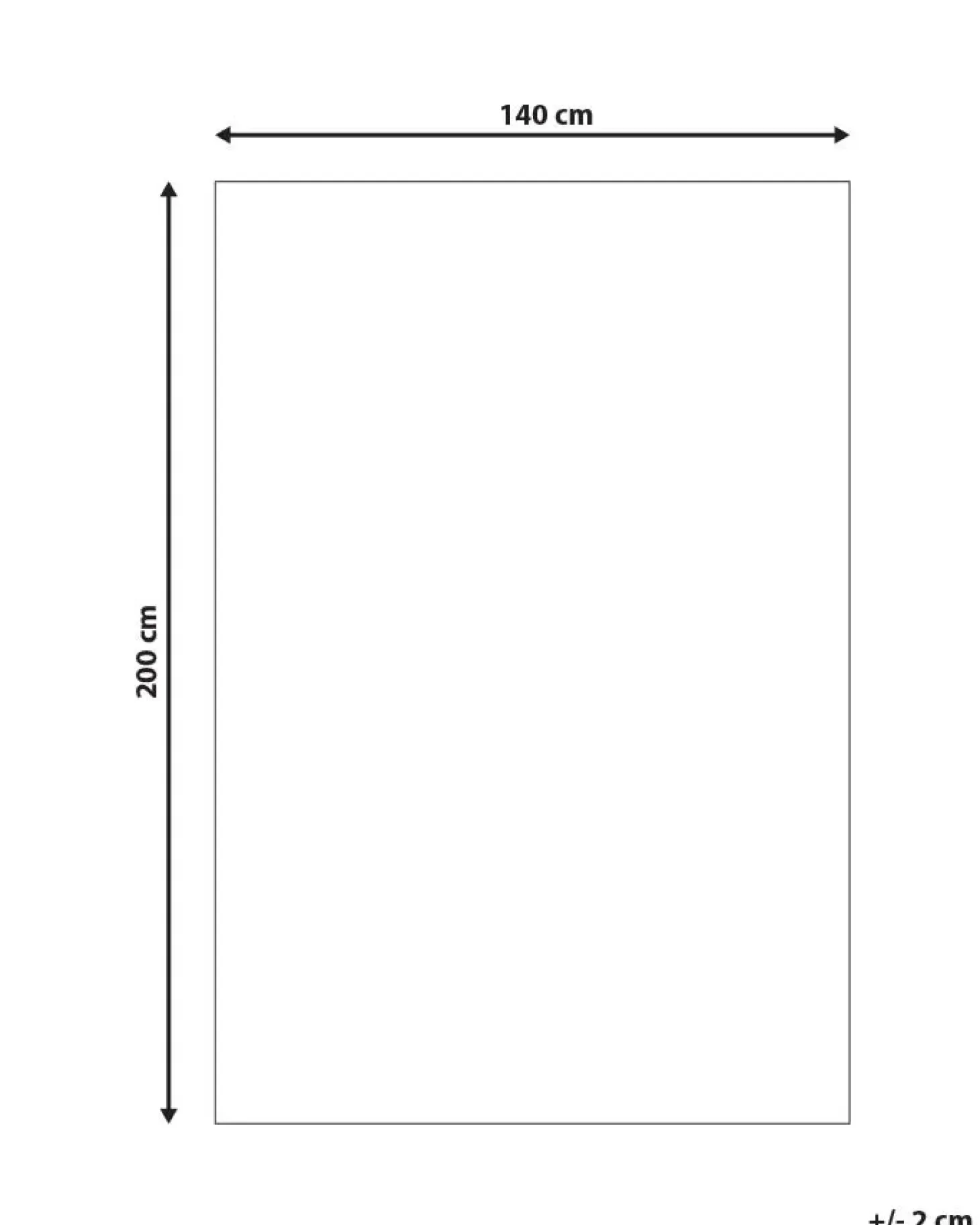 Dywan DALYAN Brązowy 140 x 200 cm Skóra naturalna