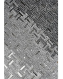 Dywan DARA Szary 140 x 200 cm Wiskoza
