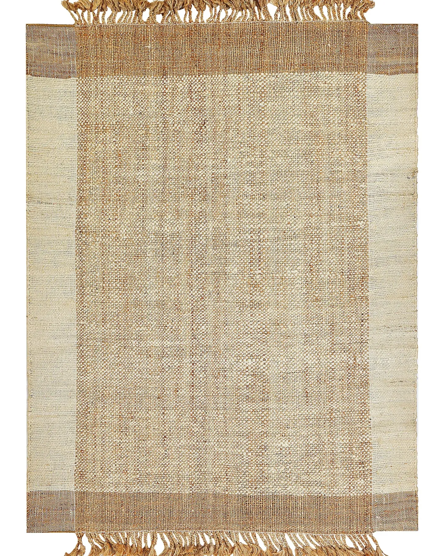 Dywan DEDEMLI Beżowy 160 x 230 cm Juta