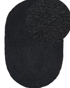 Dywan DEMIRCI Czarny 160 x 230 cm Juta
