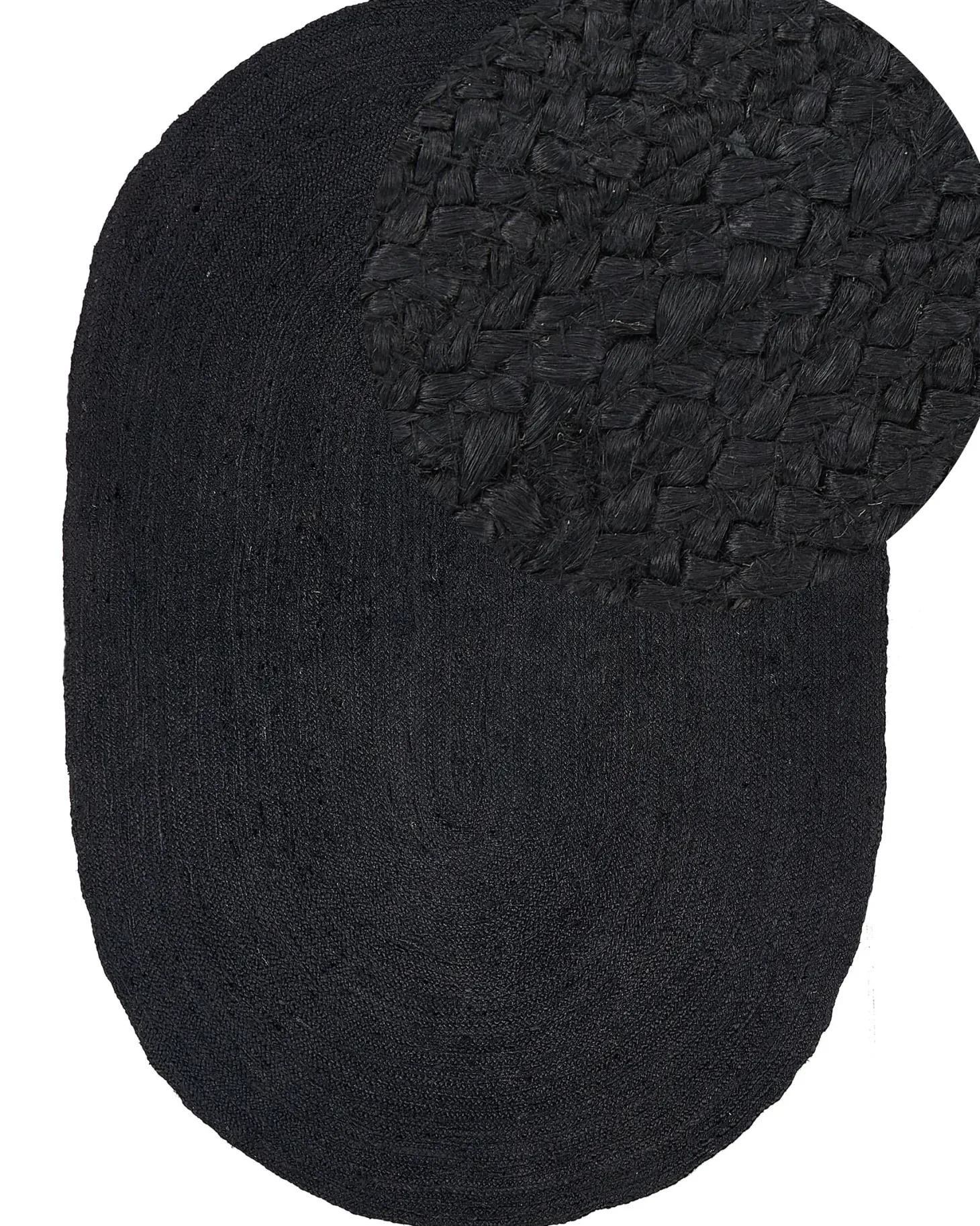 Dywan DEMIRCI Czarny 160 x 230 cm Juta