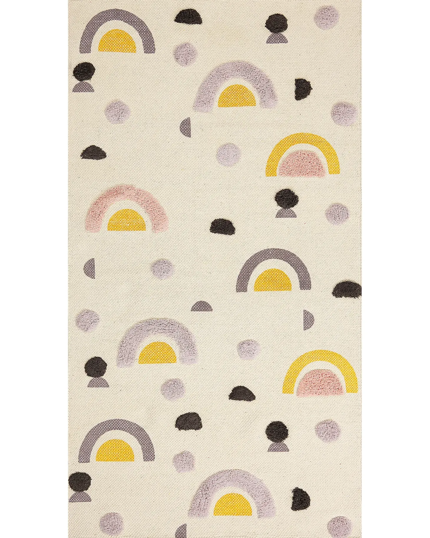 Dywan dziecięcy CURUP Kolorowy 80 x 150 cm Bawełna