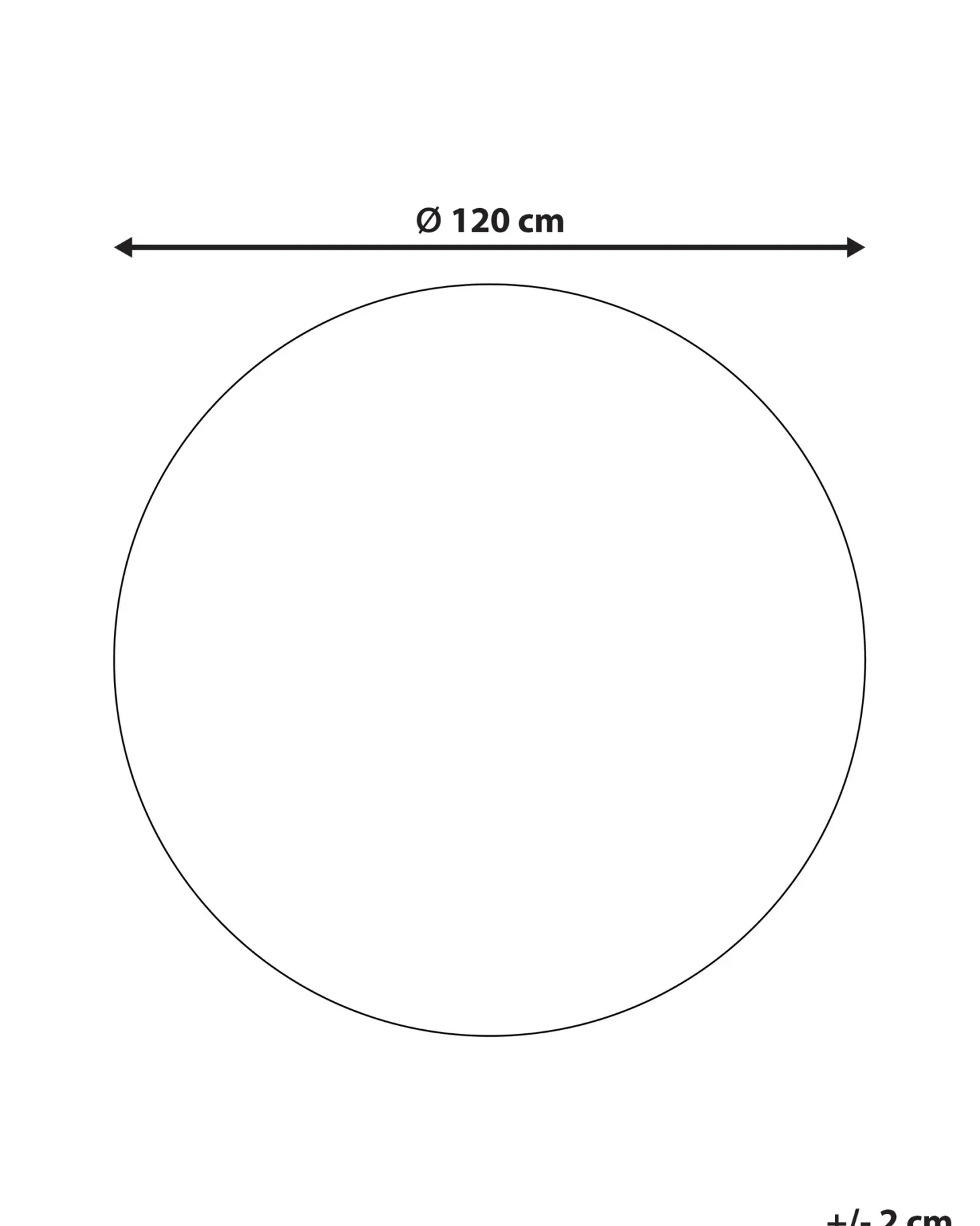 Dywan dziecięcy ELDIVAN Różowy ø 120 cm