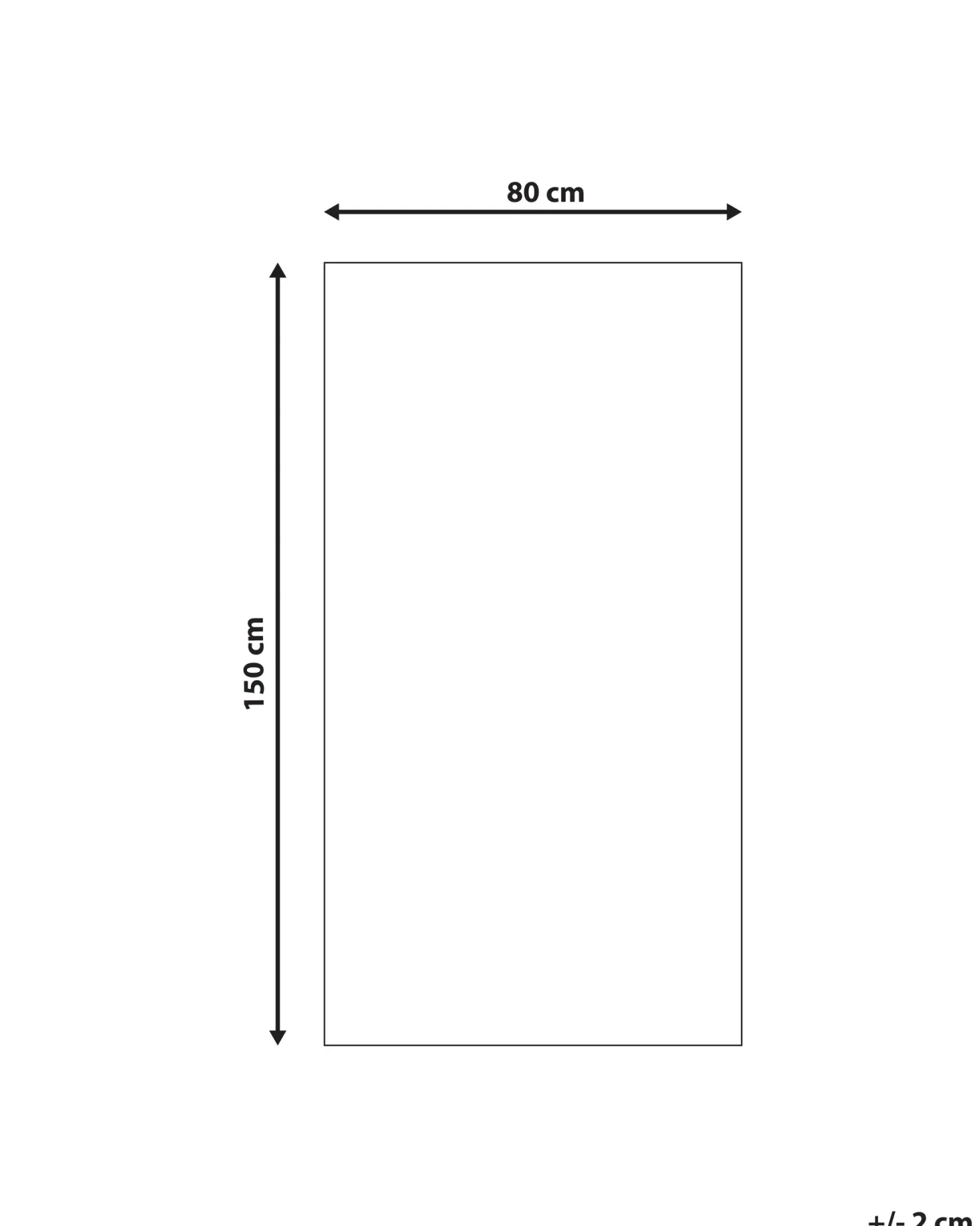Dywan dziecięcy KIGI Niebieski 80 x 150 cm