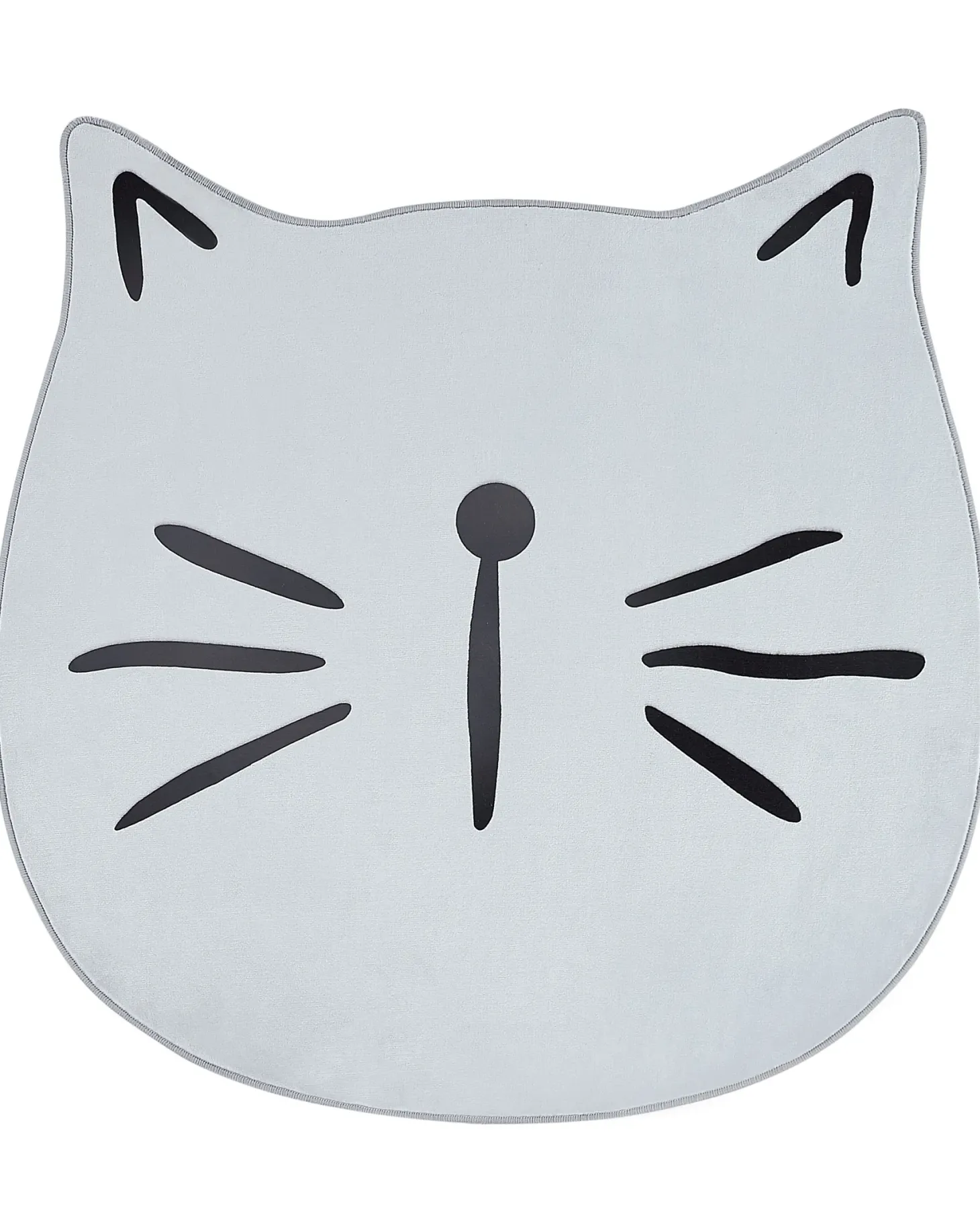 Dywan dziecięcy KITTY Szary ø 100 cm