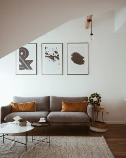 Dywan EDREMIT Szary 80 x 150 cm Wełna