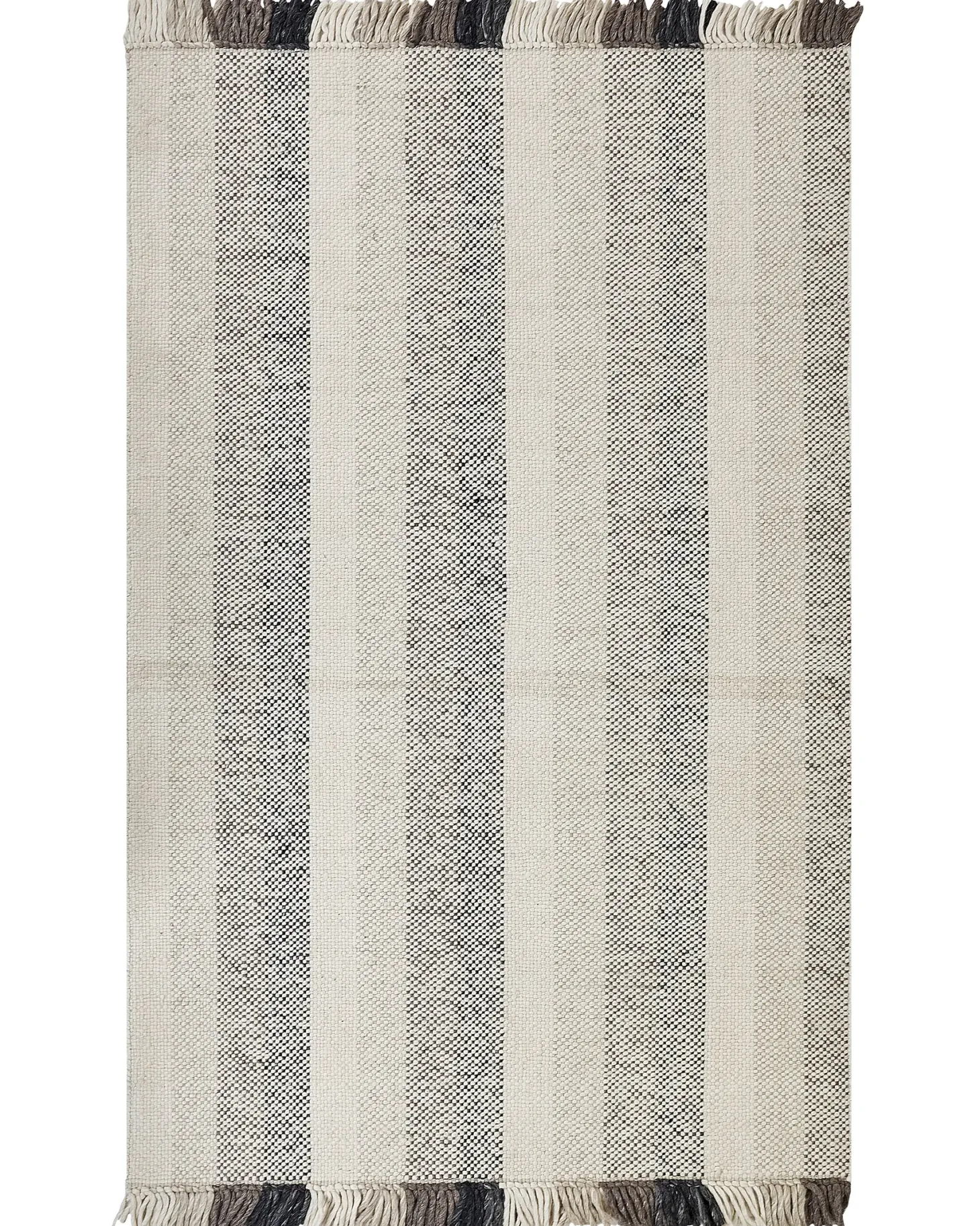 Dywan EMIRLER Biały 160 x 230 cm Wełna