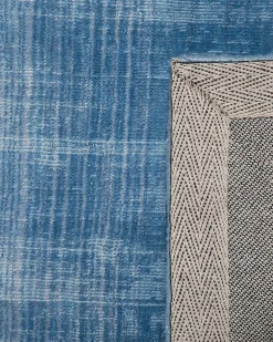 Dywan ERCIS Niebieski 200 x 200 cm Wiskoza