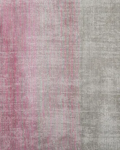 Dywan ERCIS Różowy 140 x 200 cm Wiskoza