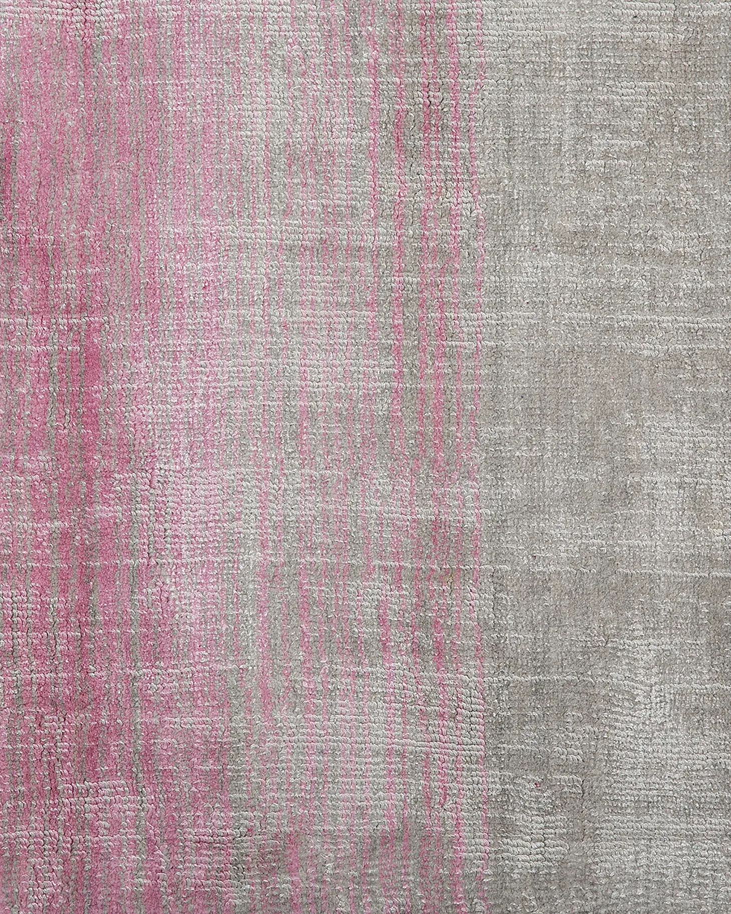 Dywan ERCIS Różowy 140 x 200 cm Wiskoza