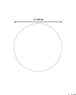 Dywan EREGLI Niebieski ø 140 cm