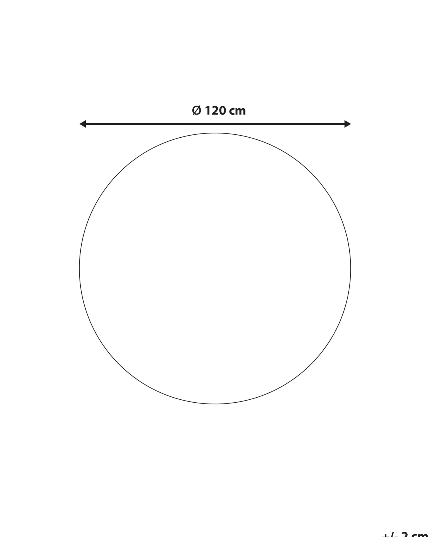 Dywan EREGLI Niebieski ø 140 cm