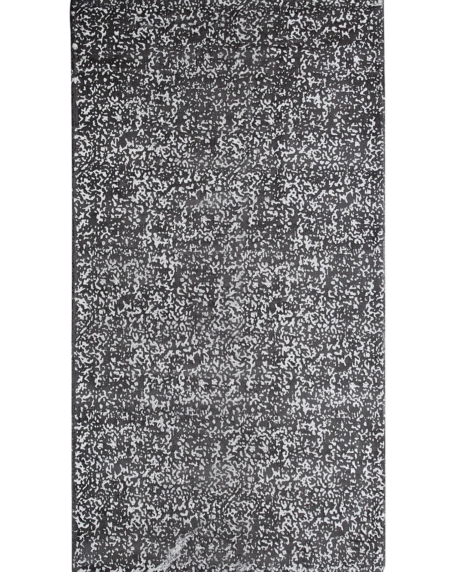 Dywan ESEL Srebrny 80 x 150 cm Wiskoza