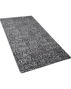 Dywan ESEL Srebrny 80 x 150 cm Wiskoza