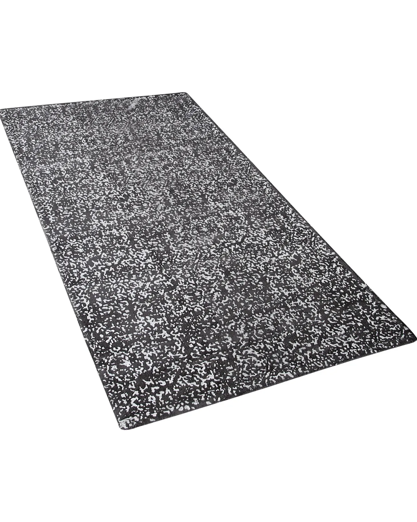 Dywan ESEL Srebrny 80 x 150 cm Wiskoza