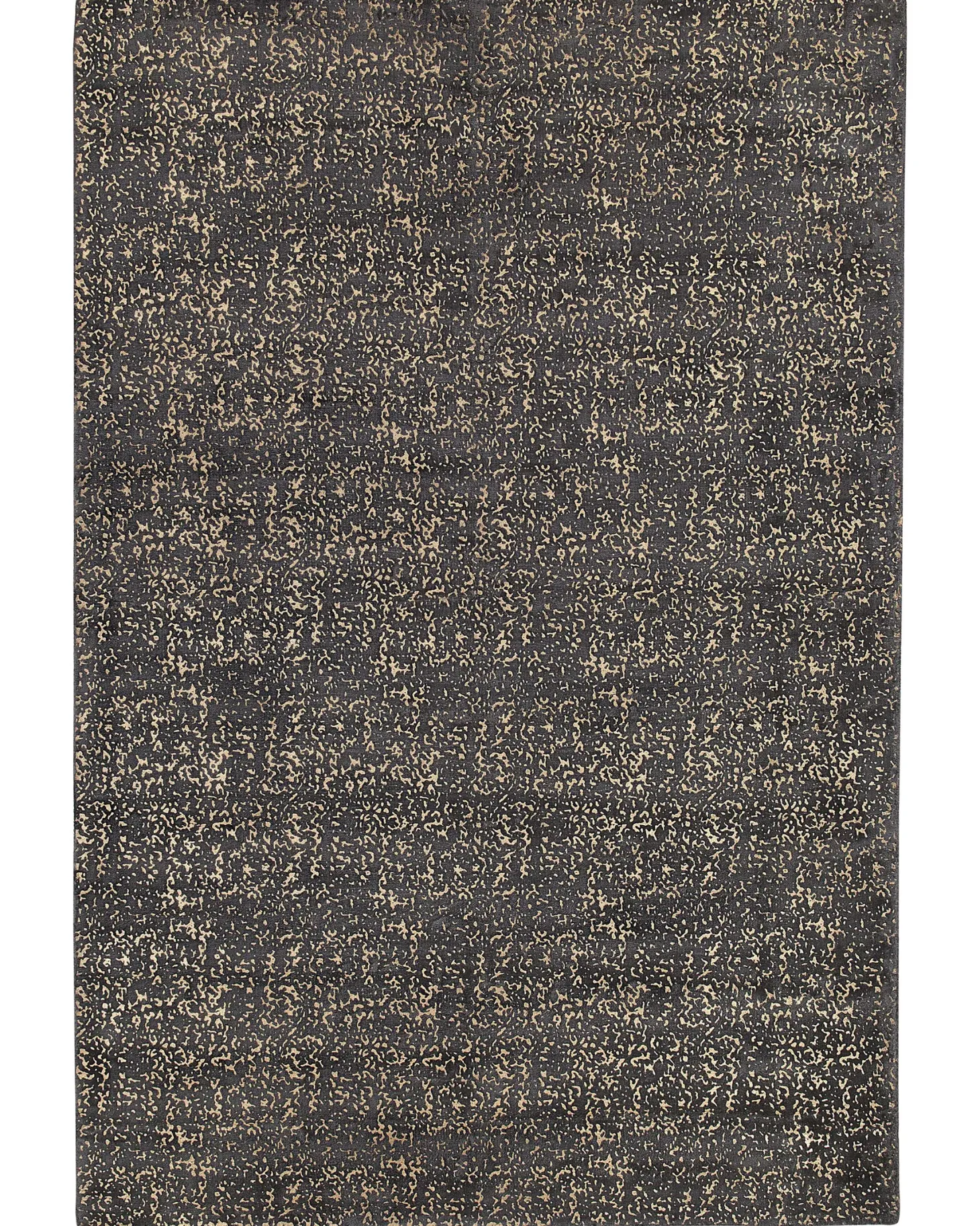 Dywan ESEL Złoty 160 x 230 cm Wiskoza