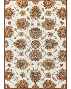 Dywan EZINE Beżowy 160 x 230 cm Wełna