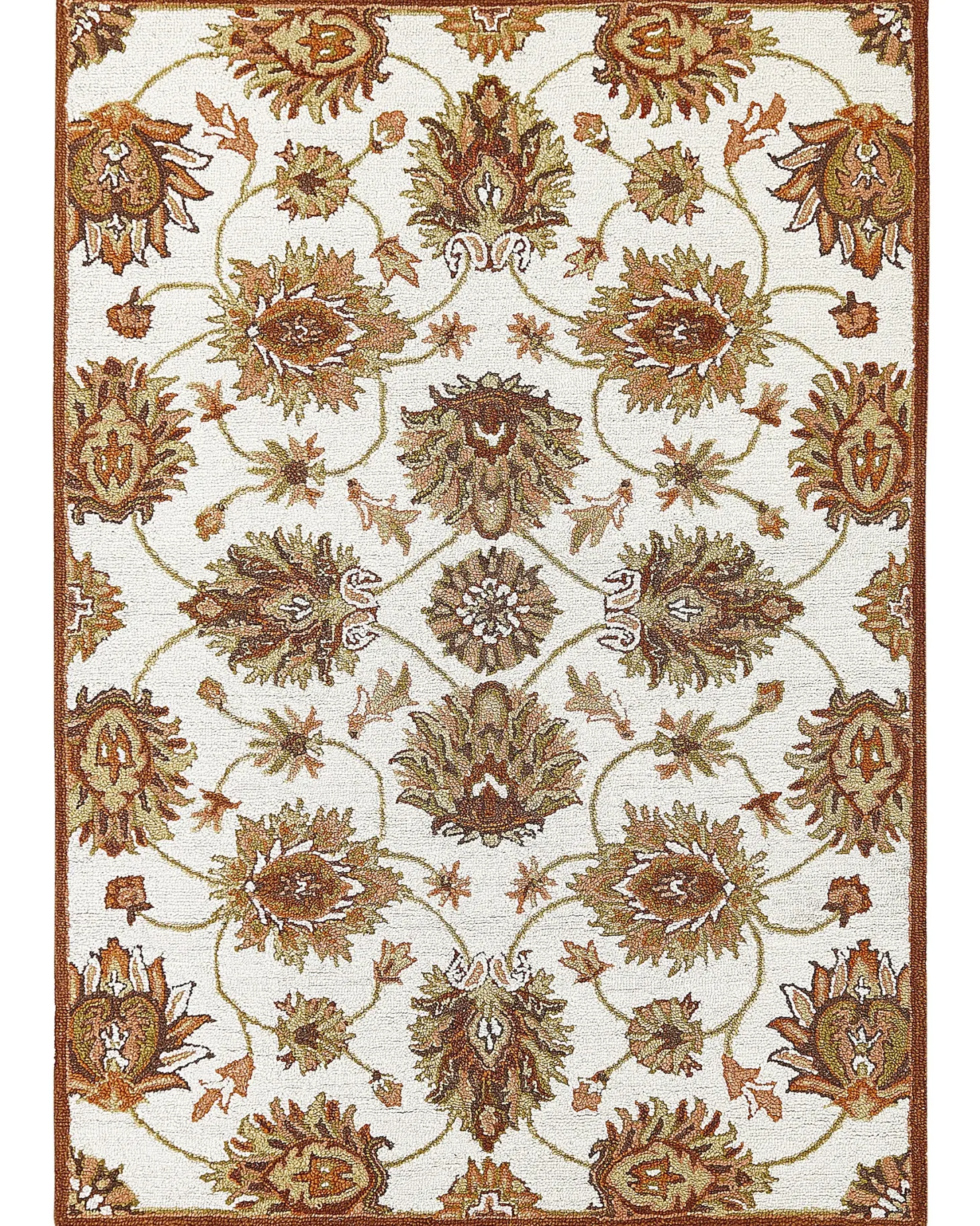 Dywan EZINE Beżowy 160 x 230 cm Wełna